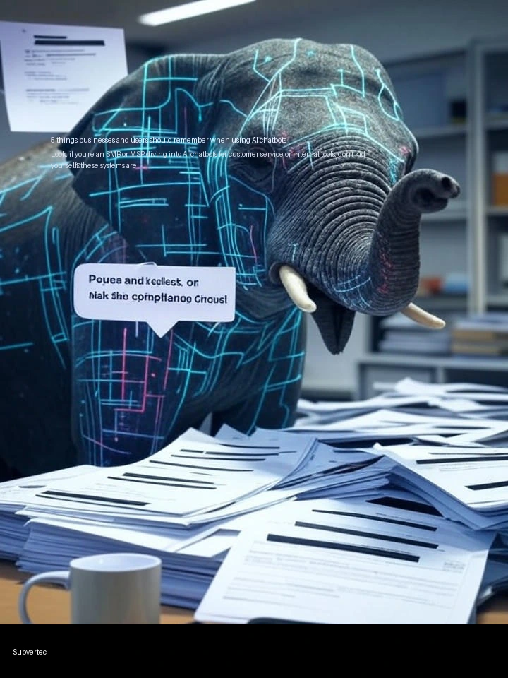 5 things businesses and users should remember when using AI chatbots