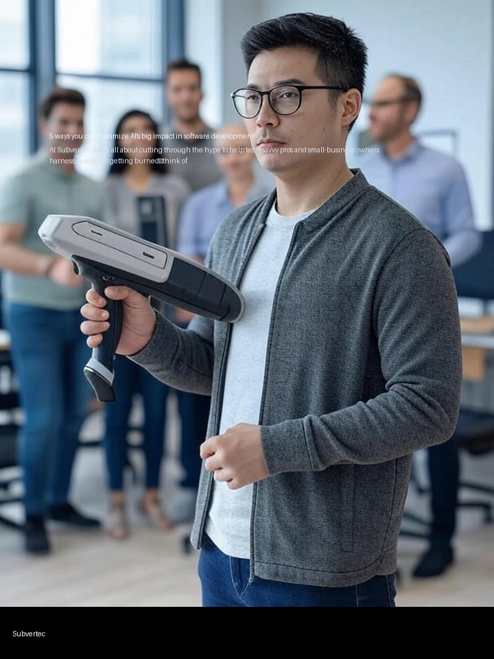 5 ways you can maximize AI's big impact in software development