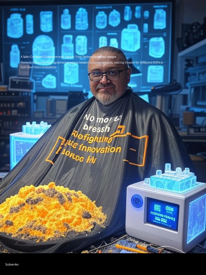 A Safer Container Ecosystem with Docker: Free Docker Hardened Images