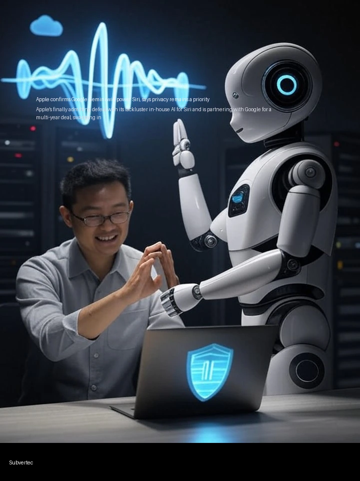 Apple confirms Google Gemini will power Siri, says privacy remains a priority