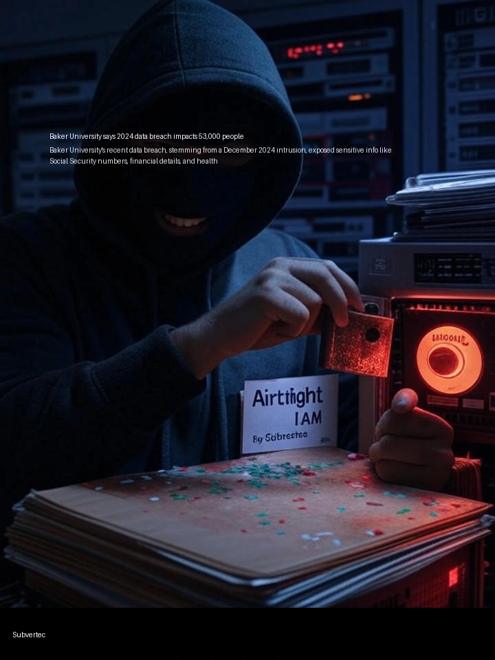 Baker University says 2024 data breach impacts 53,000 people