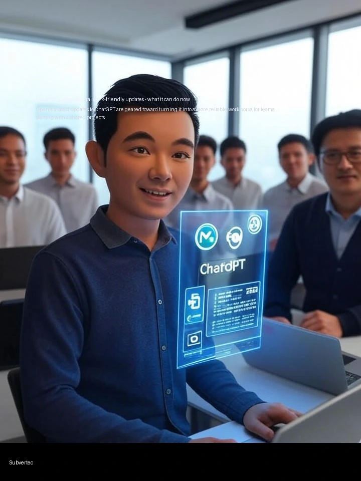 ChatGPT just got several work-friendly updates - what it can do now