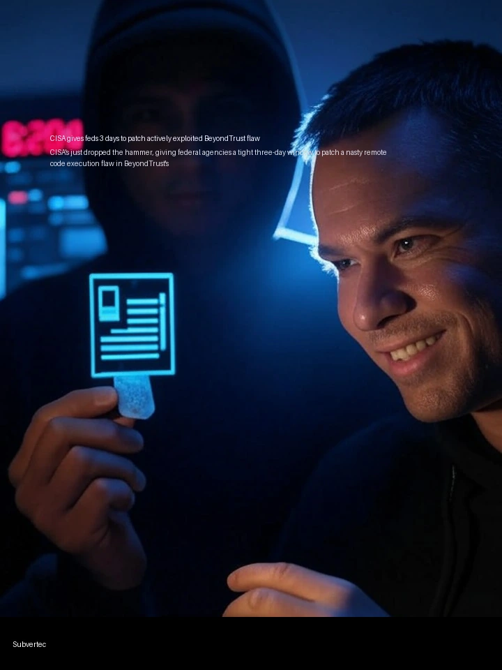 CISA gives feds 3 days to patch actively exploited BeyondTrust flaw