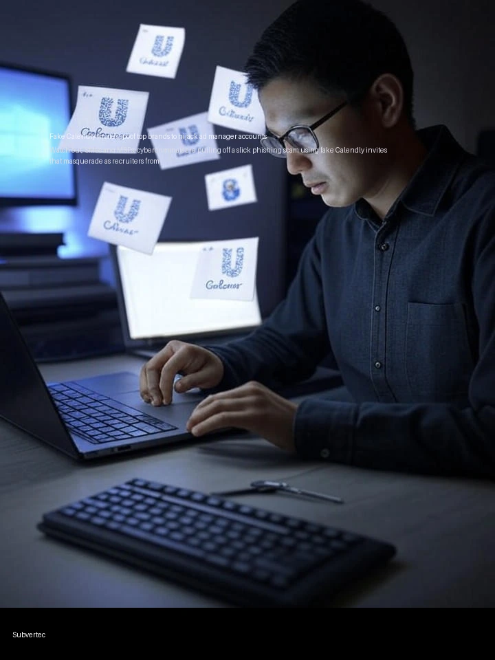 Fake Calendly invites spoof top brands to hijack ad manager accounts