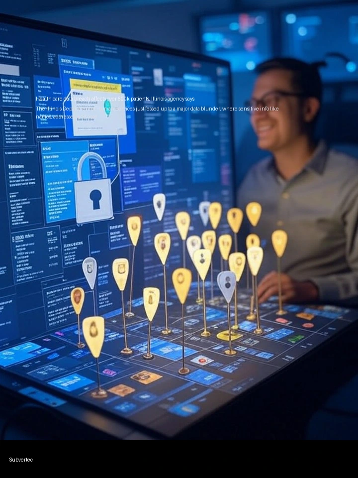 Health care data breach affects over 600k patients, Illinois agency says