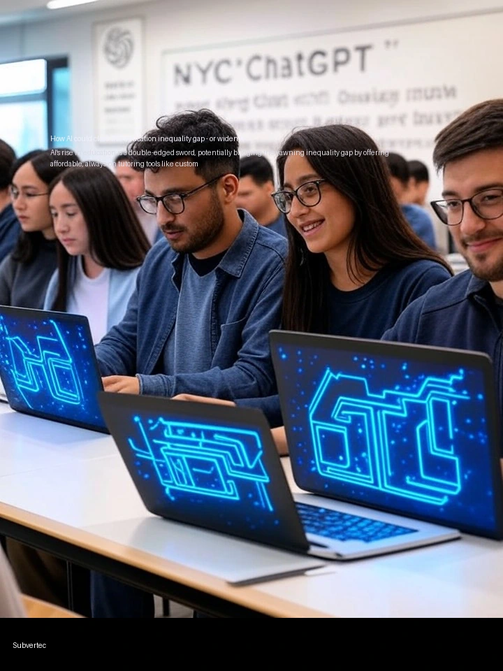 How AI could close the education inequality gap - or widen it