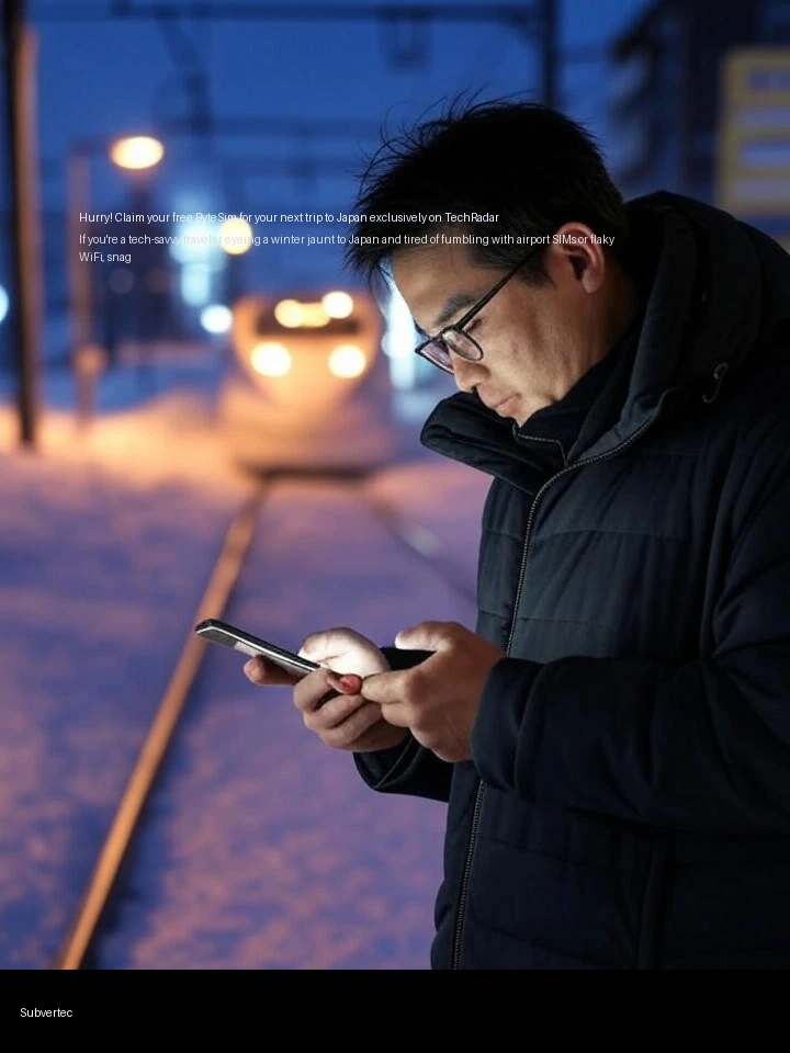 Hurry! Claim your free ByteSim for your next trip to Japan exclusively on TechRadar