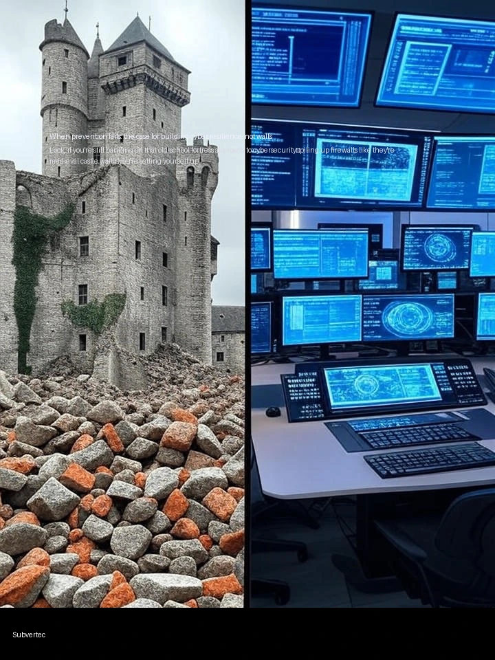 When prevention fails: the case for building cyber resilience, not walls